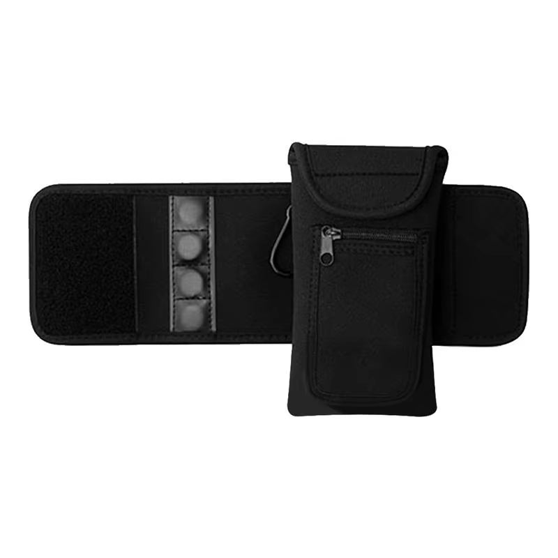 Magnetic Portable Gym Water Bottle Bag - Convenient Sling Pouch for Easy Attachment to Metal Surfaces