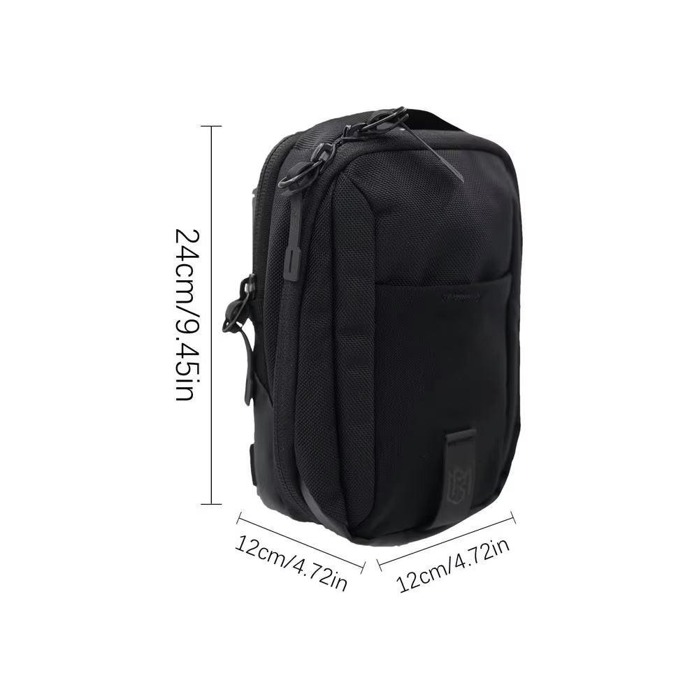 Magnetic Portable Gym Water Bottle Bag - Convenient Sling Pouch for Easy Attachment to Metal Surfaces